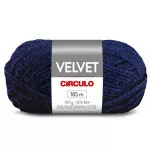 Fio Circulo Velvet 100G Cor 2770 - Azul Classico